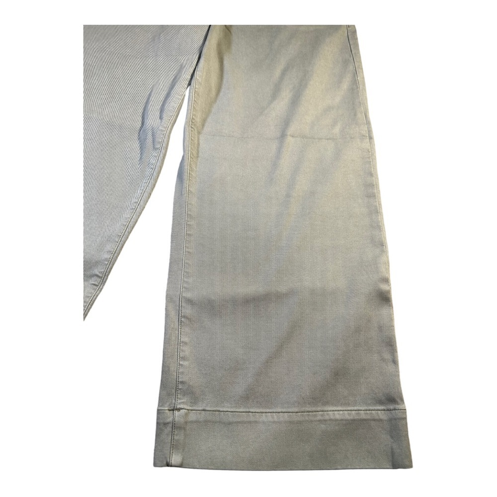 Spanx Stretch Twill Cropped Wide Leg Pant Petite in Olive green (A1) - Picture 12 of 16